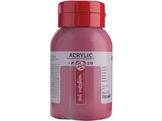 Talens Acrylverf Art Creation Essentials Karmijnrood 750 ml - 1