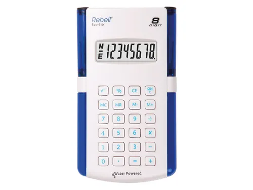 Calculator Rebell ECO 610 WB wit