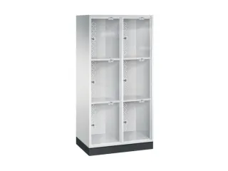 grootvolume-lockersysteem,HxBxD 1750x820x500mm,2x3vakken,cil.-slot - 3