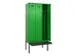 locker met bank,voor scheiding van kleding,HxBxD 2120x900x815mm,3vak