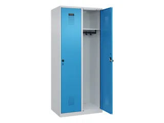 locker,HxBxD 1850x800x500mm,2vak,vak B 400mm,draaigrendel - 2