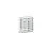 ladekast,HxBxD 1200x1050x650mm,10lade(n),lade voor normale belastingen