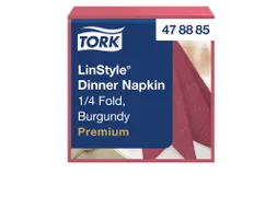Tork 478855 Premium Linstyle Dinnerservet Bordeaux 700 Stuks