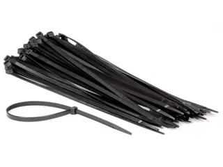 SET Met Nylon Kabelbinders - 7.6x400mm - Zwart (100 ST.) - 1