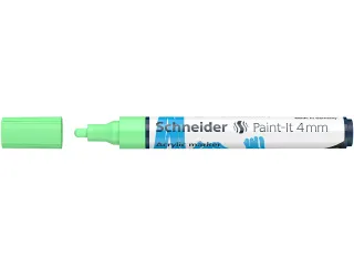 Acrylmarker Schneider Paint-It 320 4mm pastel groen - 3