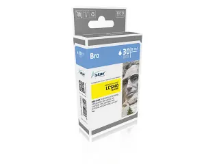 Astar Brother LC1240Y MFCJ Inkt geel Rebuilt 600 Pagina's 7.1ml - 1