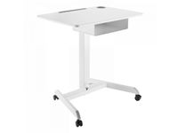 Gasveer In hoogte verstelbaar bureau met lade 80x56cm