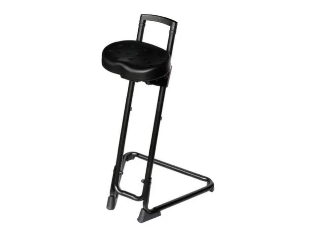 siège assis-debout inclinable mousse PU-siège standard noir