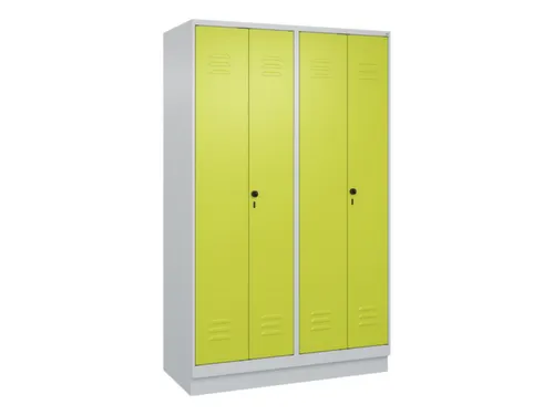 PBM-locker,HxBxD 1950x1200x500mm,4vak,vak B 300mm,draaigrendel