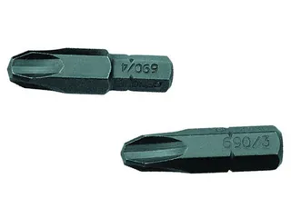 690 2 S-010 Schroevendraaierbit 1/4 inch,voordeelverpakking 10-delig - 2