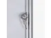 Vitrine d'affichage intérieure Economy 3x A4 Argent