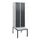 Dubbeldekse dekenkist,HxBxD 1950x600x815mm,2x2vak.,vak B 300mm