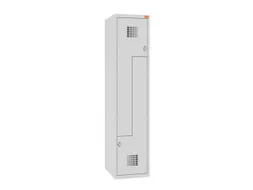 Z-garderobekast,HxBxD 1800x400x500mm,draaigrendel,romp RAL7035