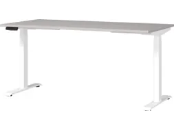 Elektrisch ihv bureau,HxBxD 720-1200x1600x800mm,blad decor kasjmier