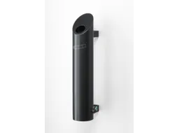 Wandasbak 2.5 liter HxØ 500x120mm Antiek-Zilverkleurig Rvs
