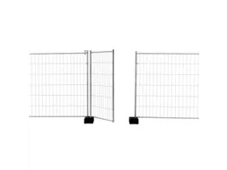 mobiel hek,deurelement,HxB 2000x1200mm,maaswijdte 300x100mm