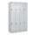dubbeldekse locker,HxBxD 1950x1200x500mm,4x2vak.,vak B 300mm