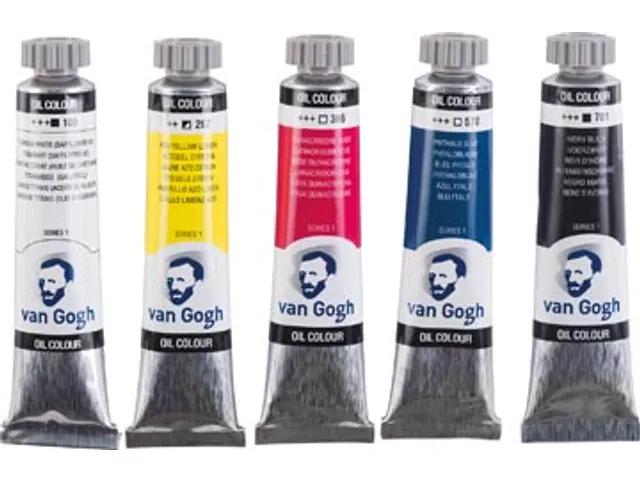 Olieverf, Primaire Mengset Van 5 X 20 Ml