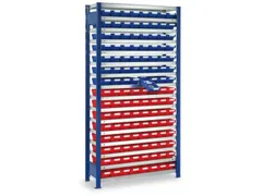 zichtbakkenstelling,grondveld,HxBxD 2000x1060x500mm,120bakken