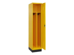 locker voor scheiding van kleding,HxBxD 1950x400x500mm,1vak