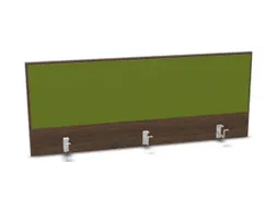 opzetpaneel bureau aanbouw achter NV bruin hickory BN7048-groen 1400mm