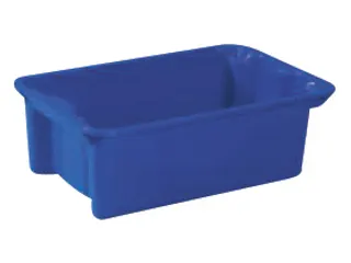 Draaistapelbak Pp Hxlxb 202X590X380Mm 34L Blauw - 2