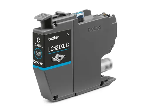 Inktcartridge Brother LC-421XLC blauw