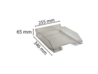 Brievenbak COMBO MID I grijs/glossy/trans - 3