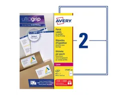 Verzendetiket Avery QuickPeel L7168-100 199.6x143.5mm Wit 200 stuks