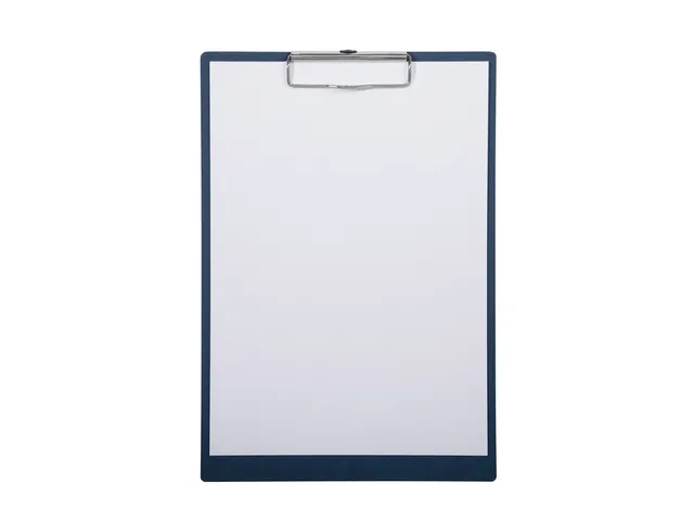 Klembord MAULbalance A4 staand versterkt 3mm karton blauw