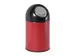 Afvalbak Met Pushdeksel 30 Liter Rood