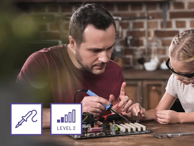 Educatieve soldeer en programmeerkit 3D-ledkubus 27 rode leds