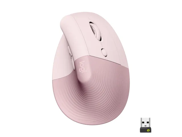 Logitech Lift Souris Ergonomique Verticale, Sans Fil, Bluetooth ou ré