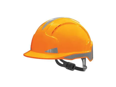 JSP Evolite CR2 veiligheidshelm met reflecterende stroken, oranje, gev