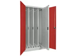 verticale kast cil.slot HxBxD 1950x1000x600mm RAL7035 front RAL3000