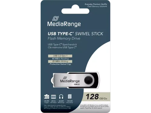Swivel Usb Stick 128Gb