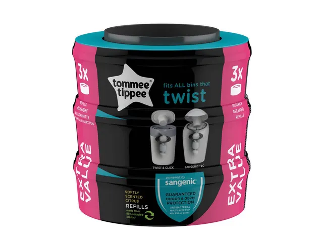 Navulcassettes voor Twist & Click Luieremmer