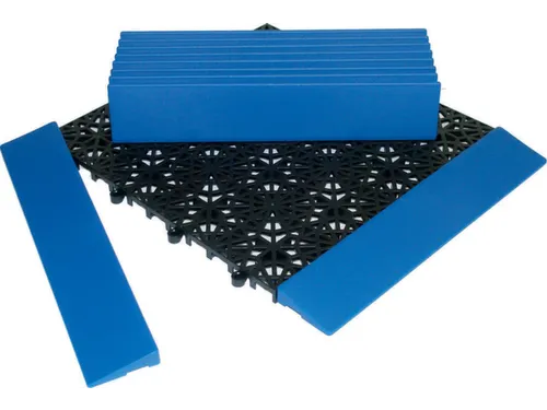 Randlijst Voor Werkplekmat Extreme Belasting 300X40Mm Blauw
