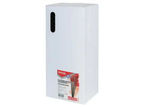 Bindruggen plastic A4 100 stuks 16mm (145 vellen) zwart