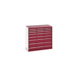 ladekast 1200x1300x750mm 8laden zware lasten RAL7035 front RAL3004 - 7