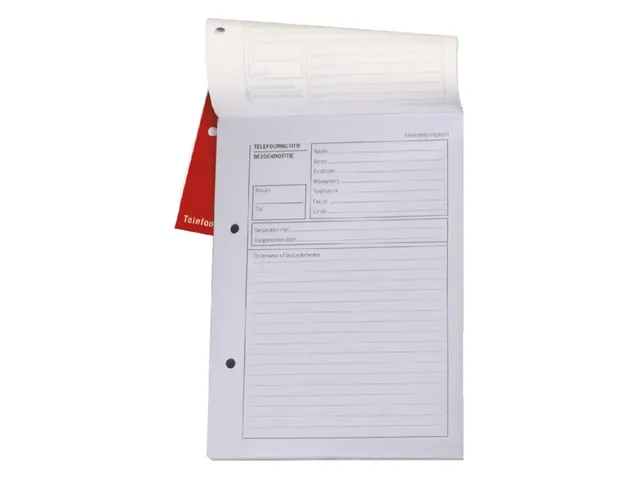 Telefoonnotitieblok Quantore 100vel 60 Gram