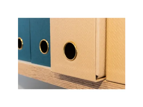 Transportdoos A4+ rug 90 mm OfficeByMe beige