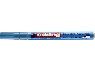Viltstift Edding 780 lakmarker rond metallic lichtblauw 0,8mm - 2