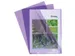 Zak Van 10 L-Mappen A4 0.13mm Gladde Pvc Sterke Kwaliteit Paars