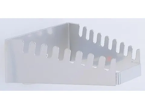 Steeksleutelhouder Geperforeerdeplaten 8 Sleutels Aluminium-Kleurig