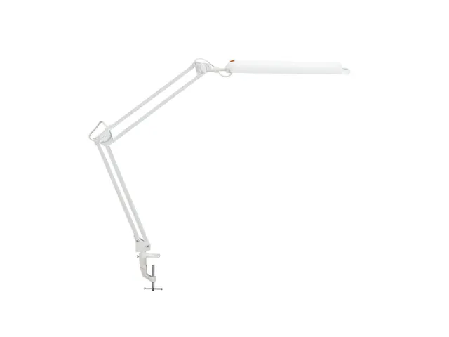 Bureaulamp LED MAULatlantic Wit met tafelklem