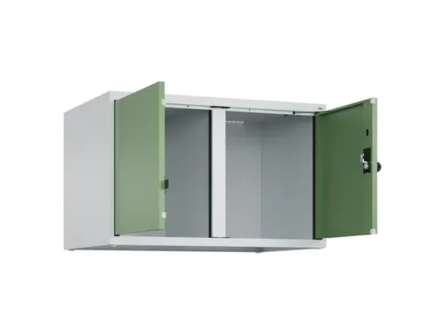 opzetkast,v. locker voor scheiding van kleding,2vak.,vak B 400mm