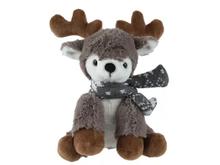 Knuffel hert Decoris 17cm - 1