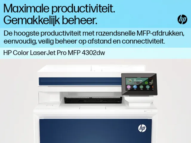 Multifunctional Laserprinter HP Color LaserJet 4302dw