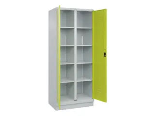 wasgoedverdeelkast,HxBxD 1950x800x500mm,vak B 400mm,draaigrendel - 2
